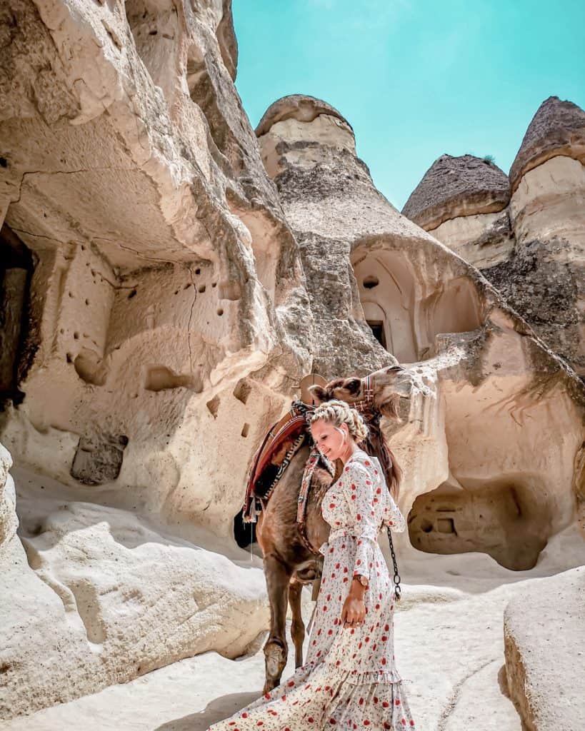 Cave hotel Cappadocia Winter in Turkey
