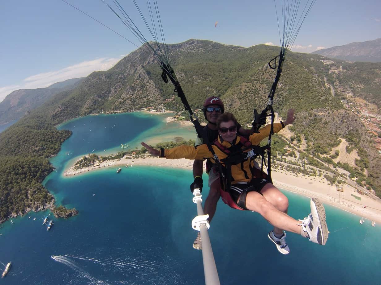 Wanderlust travel Paragliding over Olüdeniz