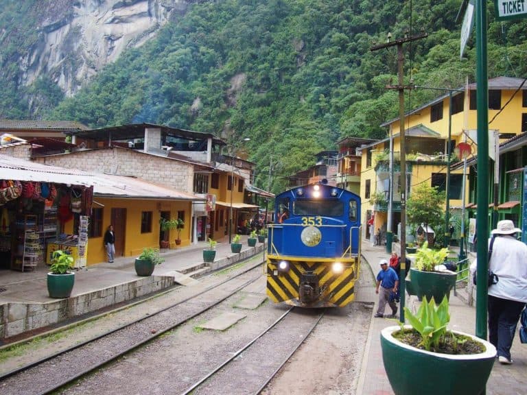 Cusco to Aguas Calientes Train tickets for Machu Picchu day trip