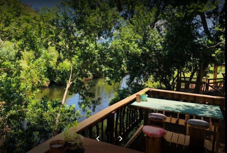 Favourite restaurant in Mpumalanga next to a River