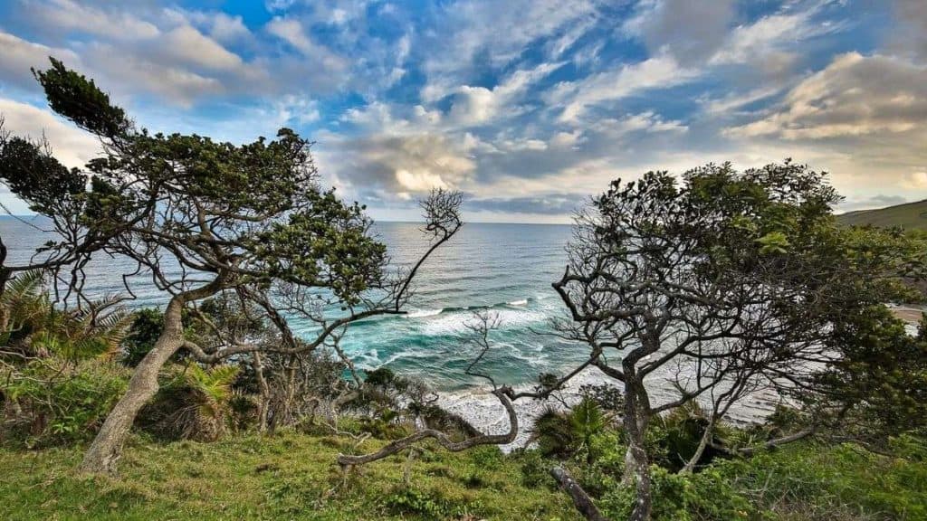 South African Wild Coast coastline