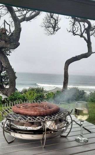 Sea-view from our Yellow Sands Campsites East London