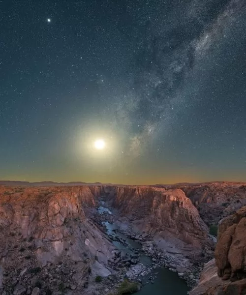 Milky Way Augrabies Falls National Park