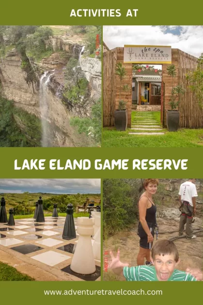 Abseiling and other Activities at Lake Eland Game Reserve KZN