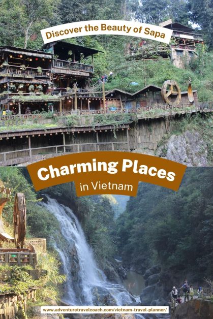 Waterfall at Cat Cat Village Sapa. Sapa is exciting place to include in your Vietnam Travel Planner Trip #catcatvillagevietnam