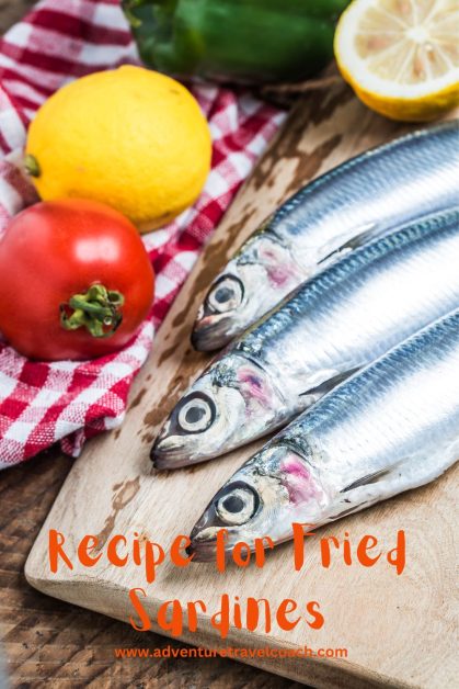 Fresh Sardines and Recipe for fried Sardines