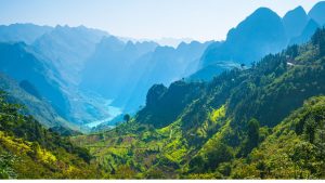 Ha Giang Karst geopark landscape in Northern Vietnam #hagiangloop #hagiangtours