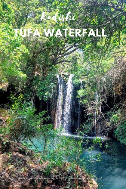 The spectacular Kadishi Tufa waterfall panorama route #kadishitufawaterfall #panorama route