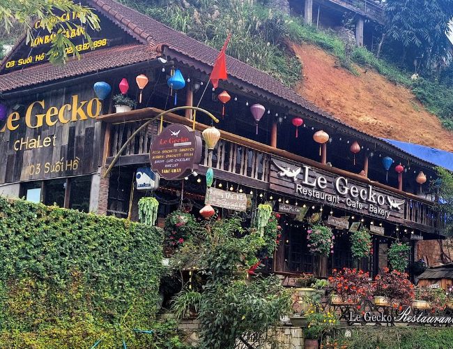 Le Gecko restaurant Sapa #restaurantsinsapa