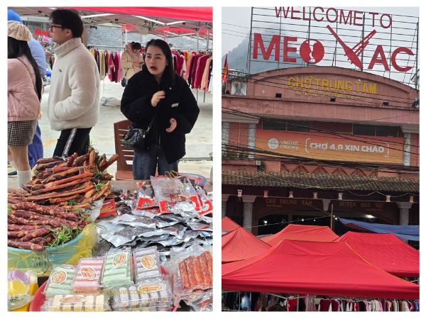 Products at Meo vac market district centre market Northern-vietnam-markets