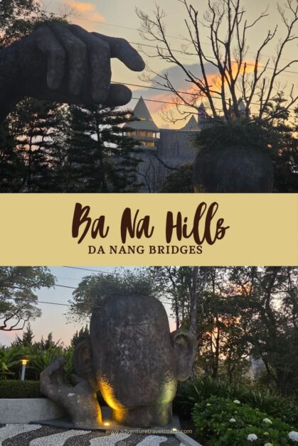 The statues at Ba Na Hills french Village Da Nang #GoldenBridge #DaNang