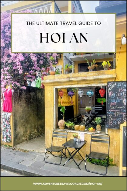 Street Cafe Old Town HOI AN VIETNAM #DaNangtoHoiAn #AnbangBeach #busDanangToHoian #hoiAnLanternFestival