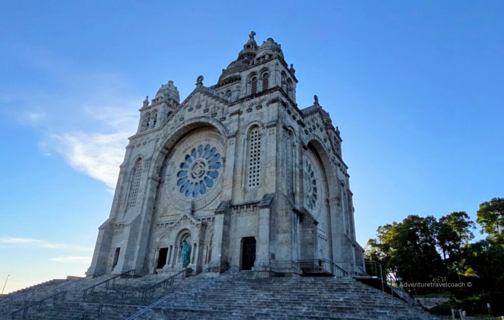 Santuário de Santa Luzia Catholic church in Viana de Castelo #Portugal